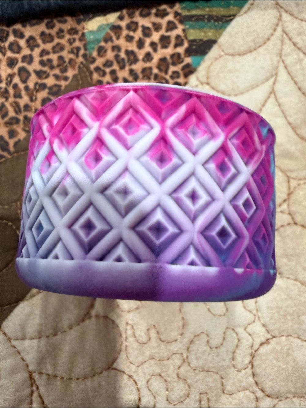 Multicolored tumbler boot